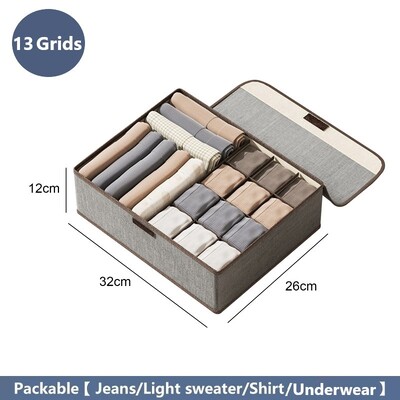 Double Row Särk Püksid Hoiu Riided Korraldaja Kapid Sahtlid Korralduspüksid Sukkpüksid Aluspesu Hoiukast Kapp Korraldaja