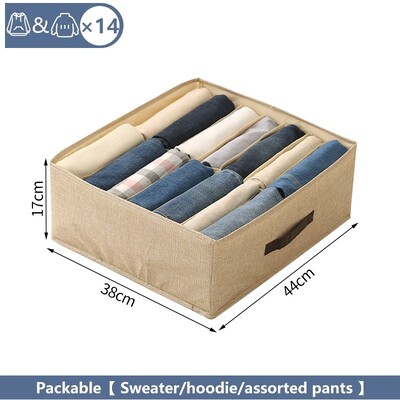 Double Row Särk Püksid Hoiu Riided Korraldaja Kapid Sahtlid Korralduspüksid Sukkpüksid Aluspesu Hoiukast Kapp Korraldaja