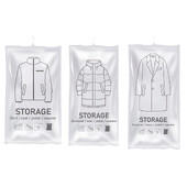 Pakabinami vakuuminiai laikymo maišeliai Erdvę taupantys drabužiai Kompresinis laikymo krepšys Tušti maišeliai kostiumams Suknelė Striukė