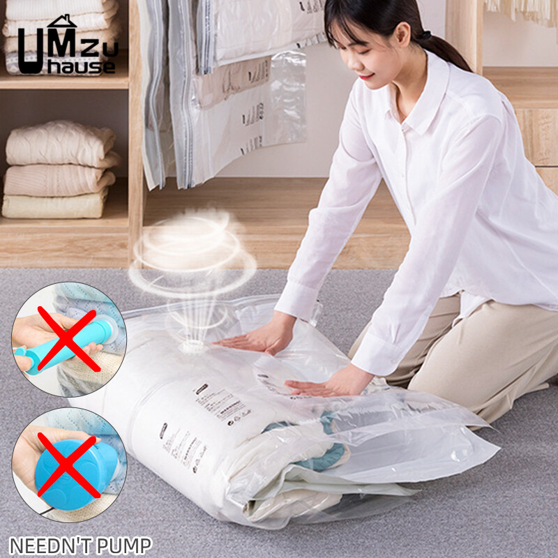 Rippuv survekott Riided Mantel Mantel Ülikond Kleit Rõivas Kampsun Suur hoiukott Vaakumpakk Riidekapp Säästa Korraldajad