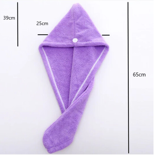 Kiiresti kuivav juukserätik Naiste juuksekuivatusmüts Müts Vannimüts Mikrofiibrist tahke käterätikumüts Super Absorptsiooniga turbaniga juuksekuiv kork