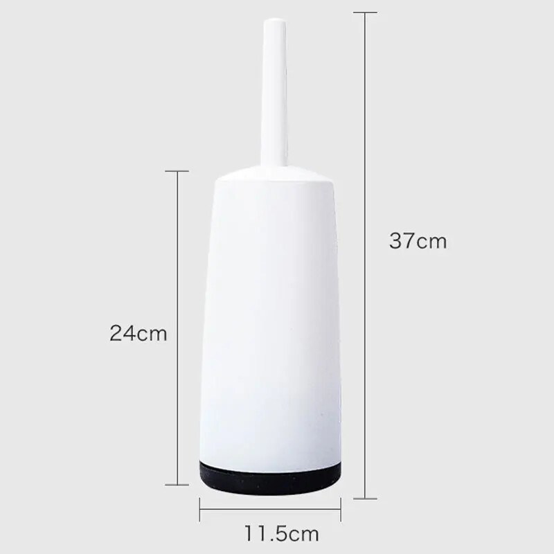 Πλαστική βούρτσα τουαλέτας με όρθια βάση Βούρτσα καθαρισμού τουαλέτας μακριά λαβή για WC Αξεσουάρ μπάνιου Εργαλεία οικιακού καθαρισμού