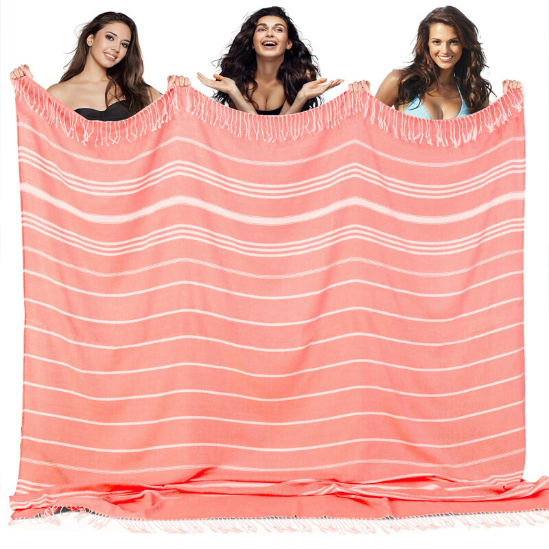 Puuvillased Türgi rannarätikud, eriti suured liivavabad, kiirkuivatamine, ujumisvann, matkarätik, reisitekk täiskasvanutele mõeldud esmatarbekaubad