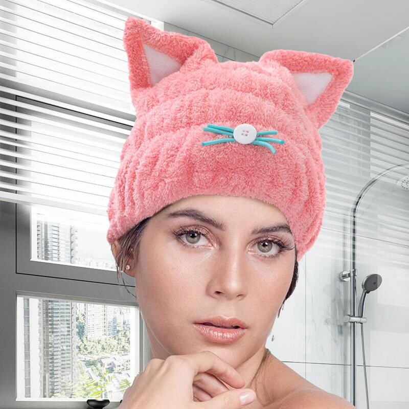 Naiste juuksekuivatusmüts Pehmed juuksemähisrätikud Naiste pearätikud Turban Dušimüts Tekstiil Kodu vannikuivatustarvikud