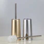 Auksinis tualeto šepetys su laikikliu Creative Nordic Style Wc Brush Vonios valymo šepetys Vonios priedai Buitinis grindų valymas