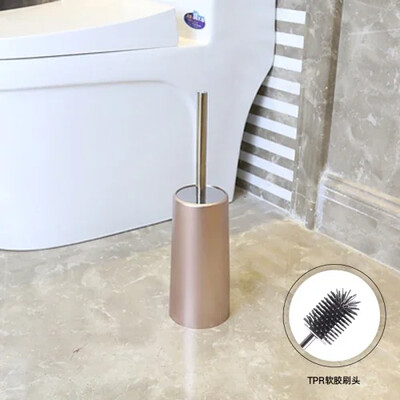 Auksinis tualeto šepetys su laikikliu Creative Nordic Style Wc Brush Vonios valymo šepetys Vonios priedai Buitinis grindų valymas