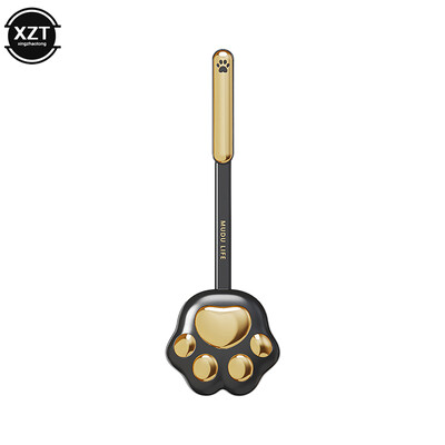 Uus Cartoon Cat Paw Silikoonist WC-hari Seinale kinnitatavad korraldajad Ilma ummikuteta puhastamine Vannitoa puhastusnõud Kodu WC-hari