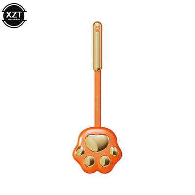 Uus Cartoon Cat Paw Silikoonist WC-hari Seinale kinnitatavad korraldajad Ilma ummikuteta puhastamine Vannitoa puhastusnõud Kodu WC-hari