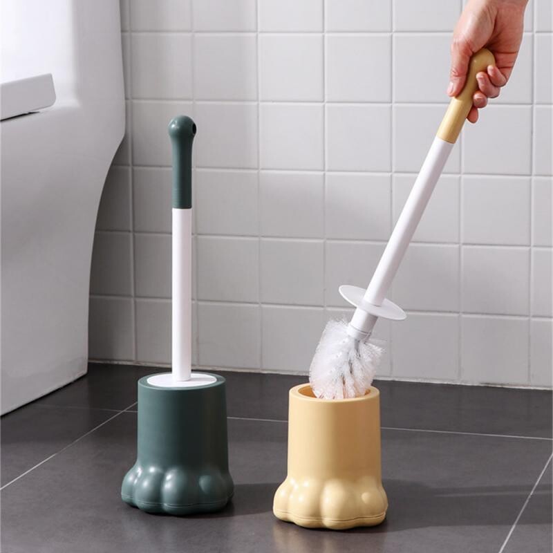 Tualetthari Creative Paw Shape Sügavpuhas alusega Kiiresti kuivav Kodu Vannitoa Aksessuaarid Tualettharja komplekt Armas leibkond