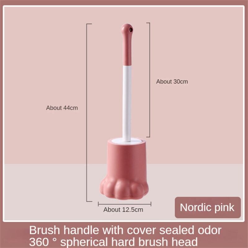 Tualetthari Creative Paw Shape Sügavpuhas alusega Kiiresti kuivav Kodu Vannitoa Aksessuaarid Tualettharja komplekt Armas leibkond