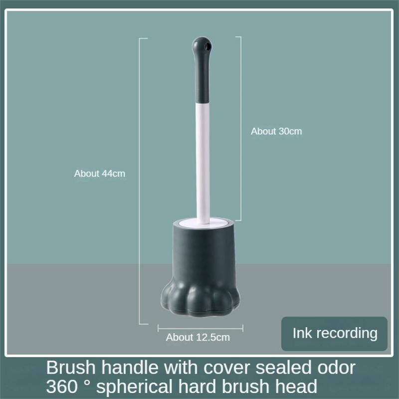 Tualetthari Creative Paw Shape Sügavpuhas alusega Kiiresti kuivav Kodu Vannitoa Aksessuaarid Tualettharja komplekt Armas leibkond