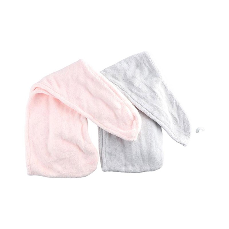 Korallifliis naistele kolmnurkpea mähis Kiiresti kuivav vannirätik juuksekuivatusrätik Mikrofiibrist rätik dušikork Dushi turban