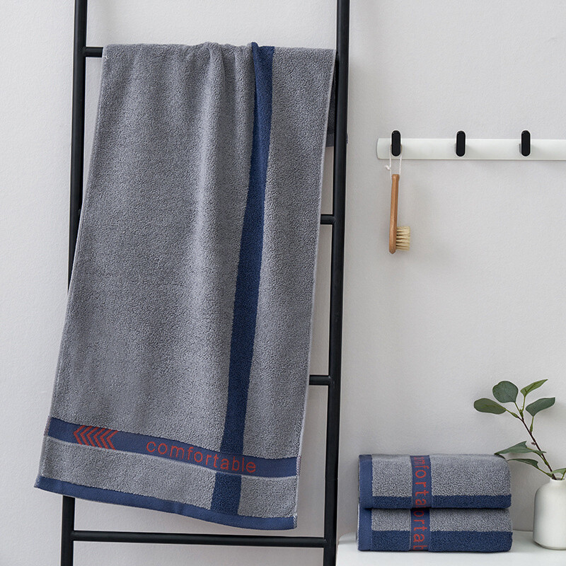 35x75cm pentru bărbați din bumbac jacquard prosop mare de înaltă calitate baie pentru plajă, iarnă, baie de soare, prosop de înot, cadou confortabil