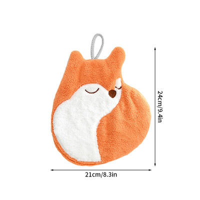 Animaciniai filmai Cats Rankšluosčiai Kawaii Kabantys rankšluostis Minkštas sugeriantis pakabinamas audinys Virtuvės reikmenys Vonios rankšluosčių reikmenys 타올