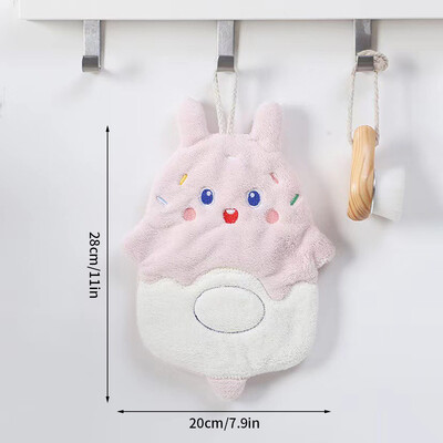 Animaciniai filmai Cats Rankšluosčiai Kawaii Kabantys rankšluostis Minkštas sugeriantis pakabinamas audinys Virtuvės reikmenys Vonios rankšluosčių reikmenys 타올