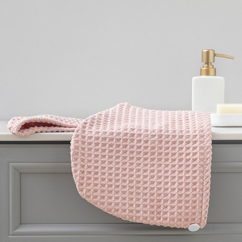 1tk Magic Mikrofiiber Juuksekiirkuivati Vahvlirätik Vannimüts Kiiresti Imuv Dušimüts Turban Kuivatav Naiste Käterätikud Tööriist Vannituba