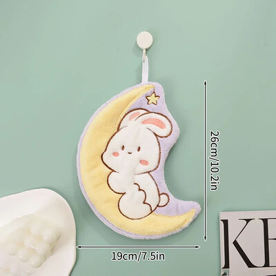 Drăguț prosop de mână Prosop absorbant moale pentru agățat pentru bucătărie, cârpă de curățat, baie pentru copii, prosop de baie, prosop din microfibră