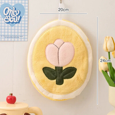 Drăguț prosop de mână Prosop absorbant moale pentru agățat pentru bucătărie, cârpă de curățat, baie pentru copii, prosop de baie, prosop din microfibră