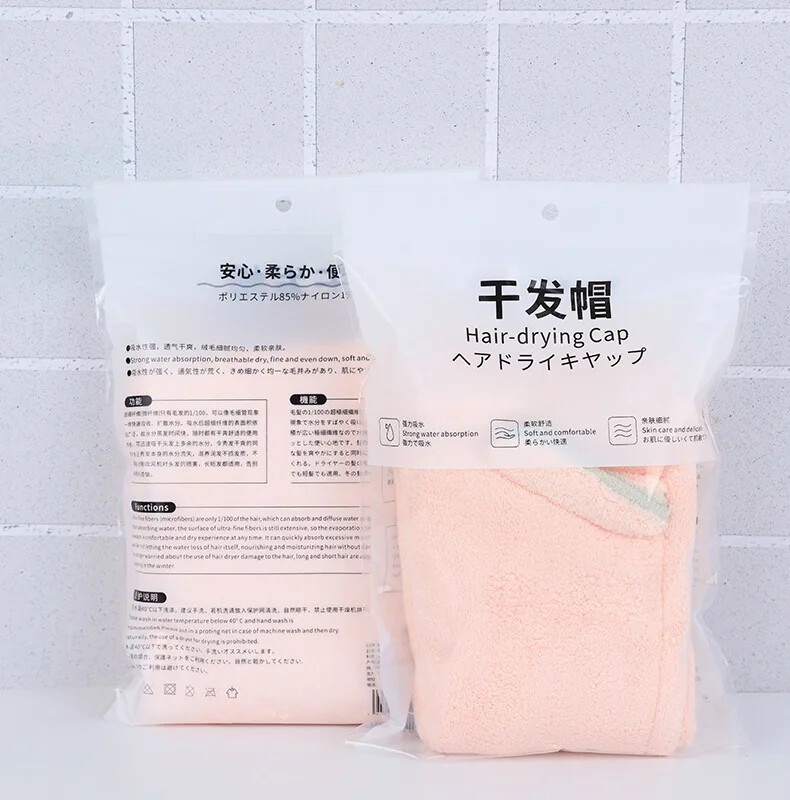 Uued Korea armsad küülikukõrvad korallifliis tugeva imavusega kuivadele juustele dušikork vannitoakomplekt rätik