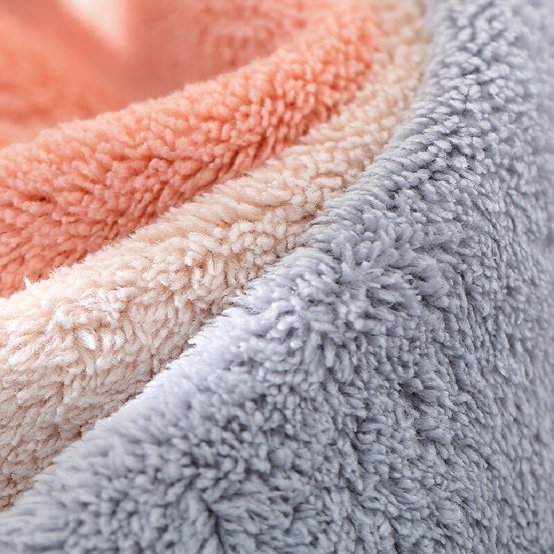 Gudrs kaķis virtuves tīrīšanas dvielis Piekaramie roku dvieļi Absorbējoši trauku lupatiņi Koraļļu samta mīksta tīrīšanas lupata