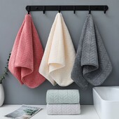 Βρετανικό στιλ Απλό μονόχρωμο Απλό μοτίβο Man Washcloth Travel Hotel Πετσέτα μπάνιου Μπουρνούζι Camping Gym Φορητές πετσέτες προσώπου
