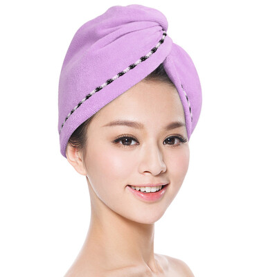 EHEH Γυναικείο καπέλο για πετσέτες μαλλιών Quick Dry Microfiber Super Absorbent Hair Drying Wrap Cap Quick Drying Turban