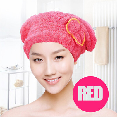 EHEH 5 spalvų moteriška mergina greitai džiūstanti plaukų kepurė vonios kambariui Coral Velvet po dušo ypač minkštas ir patogus plaukų apvyniojamas rankšluostis