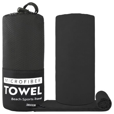 Greitai džiūstantis sportinis rankšluostis 40x80/76x152cm plaukimo treniruoklių salė Joga, treniruoklių salė, stovyklavimas, žygiai, bėgimas, prakaitas