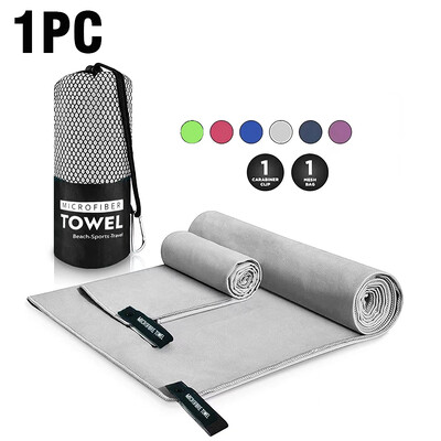 Greitai džiūstantys sportiniai rankšluosčiai, mikropluošto paplūdimio rankšluosčiai, ypač minkšti, lengvi, ypač sugeriantys, sporto salės rankšluosčiai, skirti paplūdimio plaukimo jogai