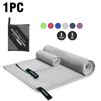 Greitai džiūstantys sportiniai rankšluosčiai, mikropluošto paplūdimio rankšluosčiai, ypač minkšti, lengvi, ypač sugeriantys, sporto salės rankšluosčiai, skirti paplūdimio plaukimo jogai