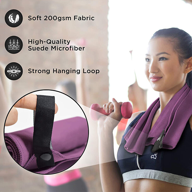 Greitai džiūstantys sportiniai rankšluosčiai, mikropluošto paplūdimio rankšluosčiai, ypač minkšti, lengvi, ypač sugeriantys, sporto salės rankšluosčiai, skirti paplūdimio plaukimo jogai