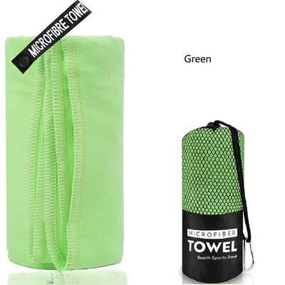 Mikrofiibrist täiuslik reisi- ja spordi- ning rannarätik kiiresti kuivav üliimav ülikompaktne, sobib matkamiseks seljakotijõusaali