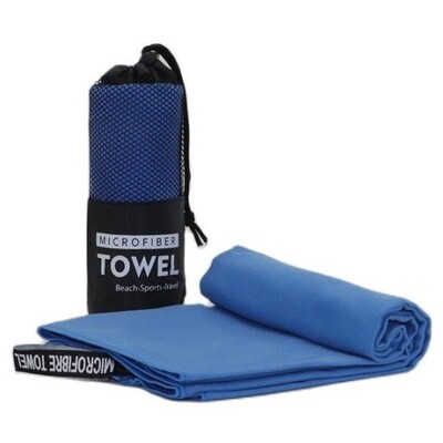 Mikrofiibrist täiuslik reisi- ja spordi- ning rannarätik kiiresti kuivav üliimav ülikompaktne, sobib matkamiseks seljakotijõusaali
