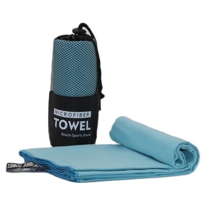 Mikrofiibrist täiuslik reisi- ja spordi- ning rannarätik kiiresti kuivav üliimav ülikompaktne, sobib matkamiseks seljakotijõusaali