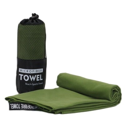 Mikrofiibrist täiuslik reisi- ja spordi- ning rannarätik kiiresti kuivav üliimav ülikompaktne, sobib matkamiseks seljakotijõusaali