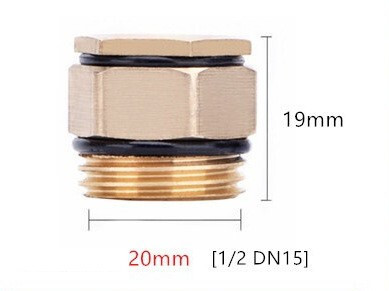 Põllumajanduse ehitusplatsi tolmu eemaldamine pihustav pihusti molekulaarlõhkepea Reguleeritav jahutus vasest otsik Aia ja aia haljastuse otsik