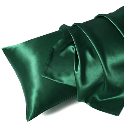 Kieto šilko pagalvės užvalkalas baltas juodas pilkas šampano aukso spalvos rausvos spalvos lovos pagalvių užvalkalai prabangūs užvalkalai namų patalynė standartinė karalienė