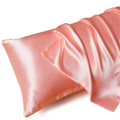 Kieto šilko pagalvės užvalkalas baltas juodas pilkas šampano aukso spalvos rausvos spalvos lovos pagalvių užvalkalai prabangūs užvalkalai namų patalynė standartinė karalienė