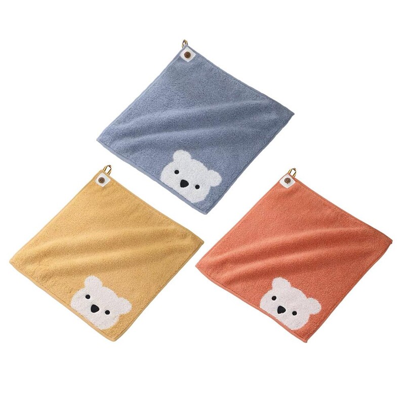 Puhas puuvillane kandiline käterätik, imab vett pehme majapidamises kasutatav beebi näopesurätik Armas köök rippuvate käterätikutega