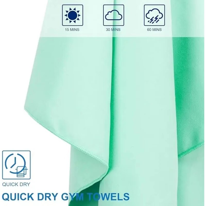 Prosop din microfibră Perfect Sports & Travel & Beach Prosop. Uscare rapidă - Pături super absorbante, potrivite pentru sala de fitness de camping