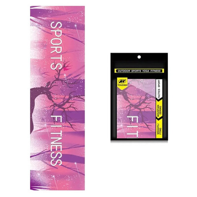 Spordi jahutav rätik, trükitud hingav, mugav kiirelt kuivav higi imav rätik fitness-jõusaali jooga jaoks