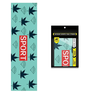 Spordi jahutav rätik, trükitud hingav, mugav kiirelt kuivav higi imav rätik fitness-jõusaali jooga jaoks