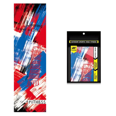 Spordi jahutav rätik, trükitud hingav, mugav kiirelt kuivav higi imav rätik fitness-jõusaali jooga jaoks