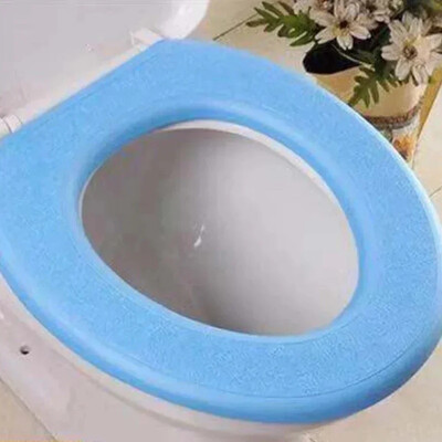 Husă pentru scaun de toaletă moale Waterpoof Baie lavabilă în apropierea scaunului Covoraș pernă Pernă Scaun de toaletă în formă de O Bideu Accesorii pentru capac de toaletă