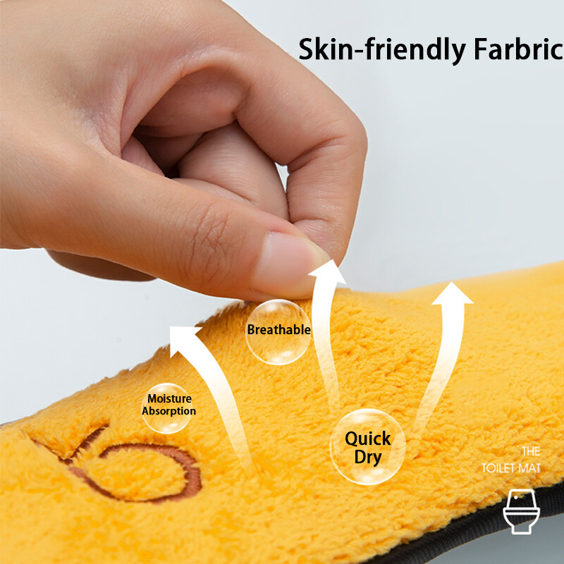 Armas tikandiga WC-istme kate lukuga Pehme soojem pestav WC-mati kate padjapadi WC-sõrmus matt Vannitoa aksessuaarid