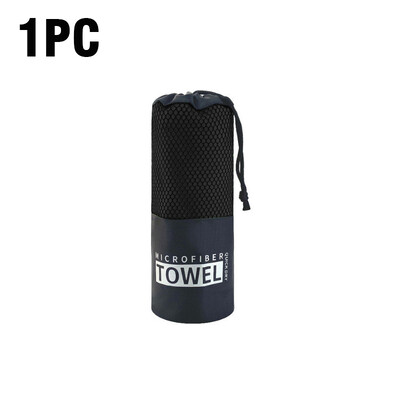 Mikrokiust reisimiskiirekuivavate käterätikute komplekt Kiirelt kuivav rätik 4 suurusega kerge pakk telkimiseks rannajõusaalis sportimiseks