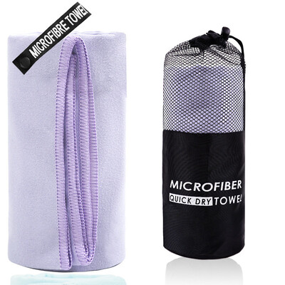 Mikrokiust reisimiskiirekuivavate käterätikute komplekt Kiirelt kuivav rätik 4 suurusega kerge pakk telkimiseks rannajõusaalis sportimiseks