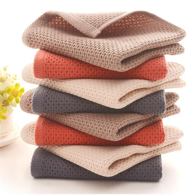 Saćasti pamučni ručnik 33x75 cm vanjski pamučni sportski ručnik u 4 boje za kućanstvo, kupaonica za ruke i lice