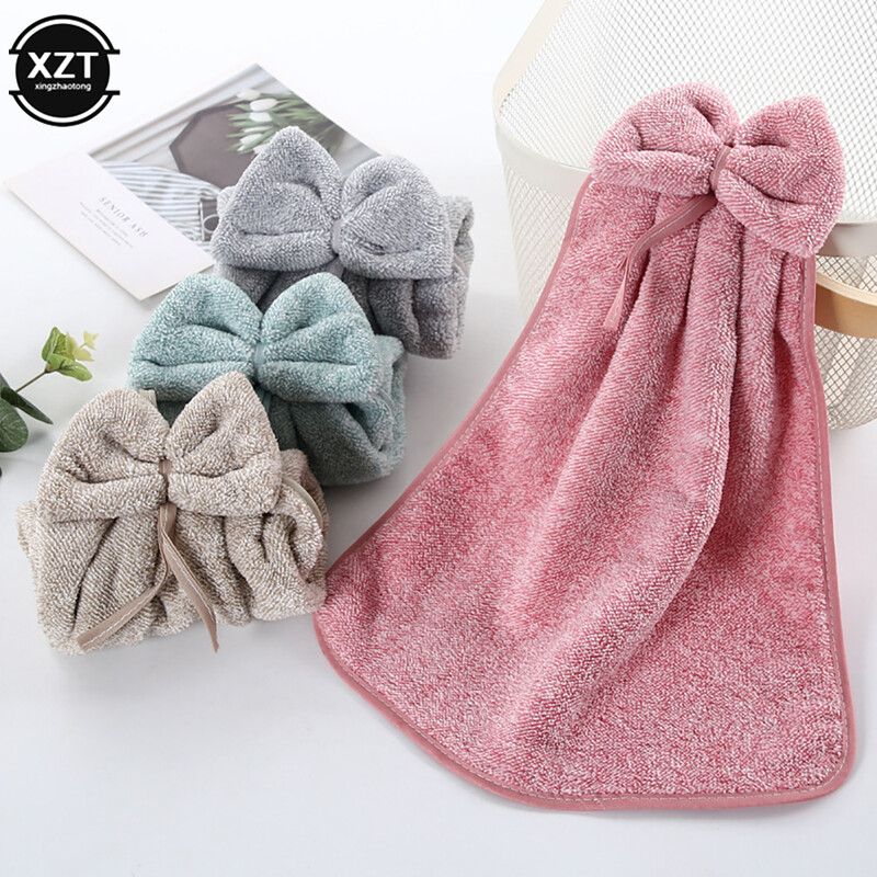 Viseća kuhinjska krpa za čišćenje Coral Velvet Kupaonski pribor Mekana super upijajuća krpa za čišćenje kuhinje u kućanstvu