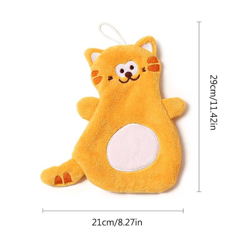 Animacinių filmų rankšluostis nosinė Vonios virtuvės indų šluostė vaikams